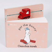 Seal of Approval Winner Holiday 2000 Pat the Bunny - Choo Choo Train