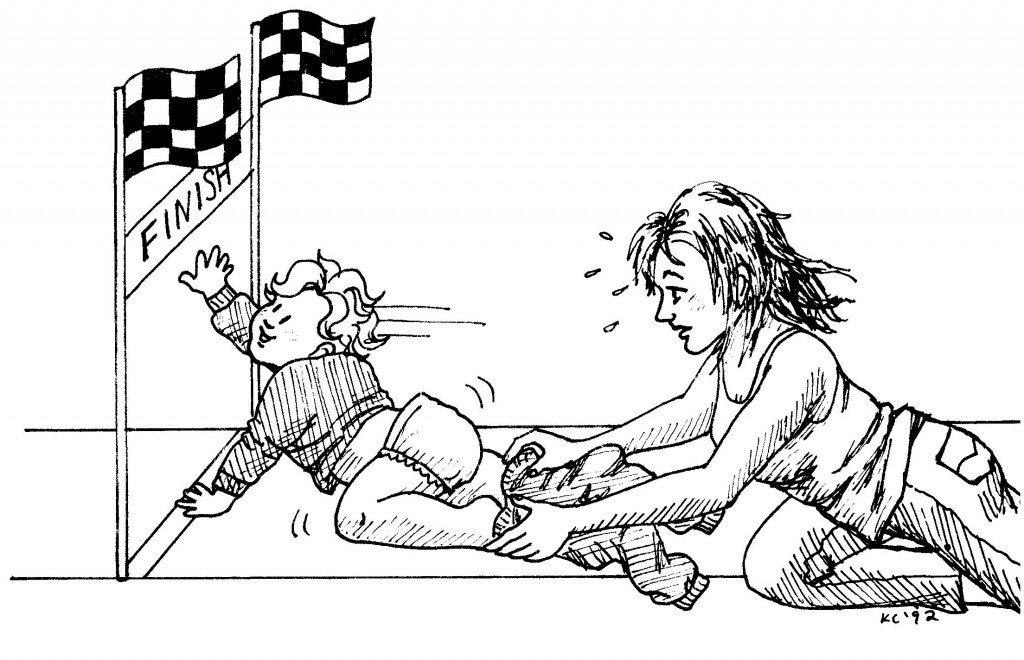 Dressing A Child On The Run