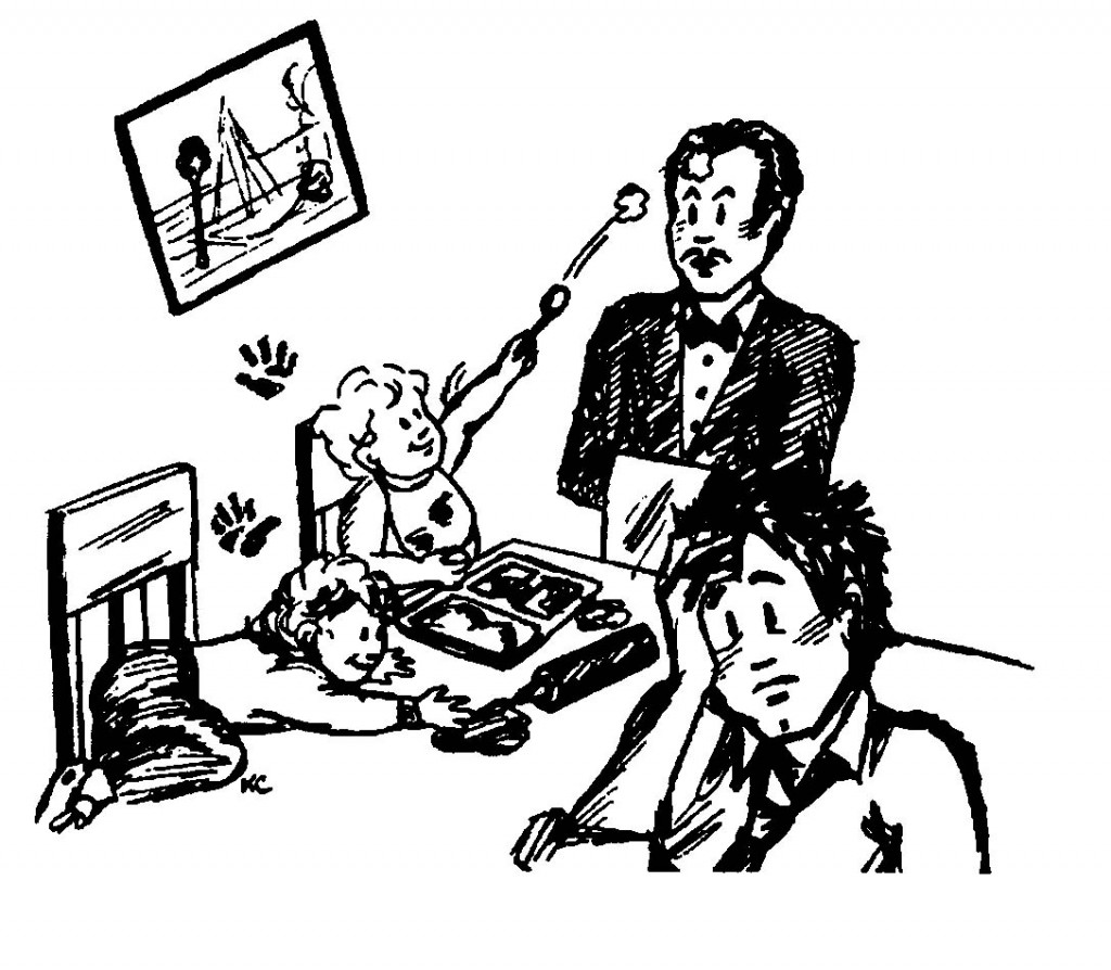 Eating In A Restaurant