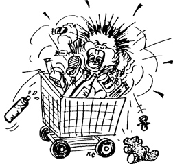 Tantrums In The Super Market