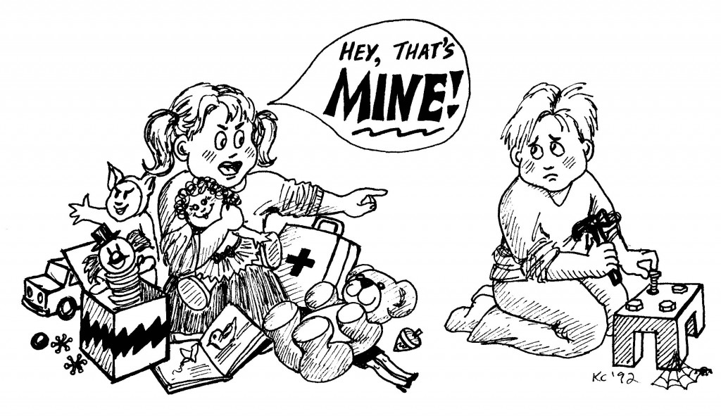 When Your Toddler Doesn't Share Toys
