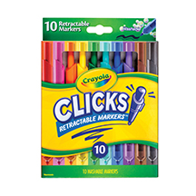Crayola Clicks Retractable Markers