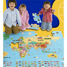 World Map Puzzle (Two Sizes)