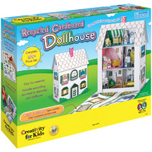 Recycled Cardboard Dollhouse