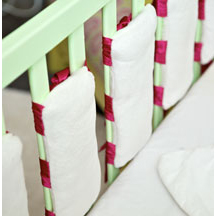 Ventilated Crib Slat Bumpers