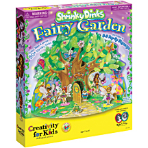 Shrinky Dinks Fairy Garden