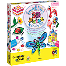 Sparkly 3D Paint Activity Kit