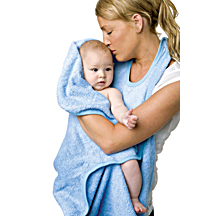 Hands-Free Hooded Baby Towels
