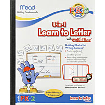 4-in-1 Learn to Letter