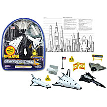 Space Explorer Extreme X-Planes Backpack Playset