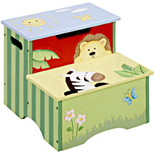 Teamson Kids Step Stool - Sunny Safari