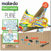 Makedo Find & Make Plane