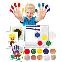 Roylco Sensory Sensations Finger Painting Kit