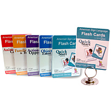 Sign2Me Flash Cards: Beginner Series