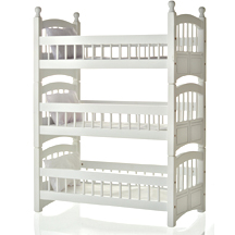 Doll Triple Detachable Bunk Bed