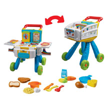 2-in-1 Shop & Cook Playset, Switch & Go Dinos Blister the Velociraptor and Innotab 3S WiFi Learning Tablet