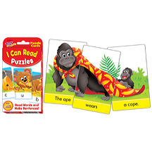 I Can Read Puzzles Challenge Cards