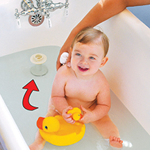 "Just Right" Bath Water Level Monitor