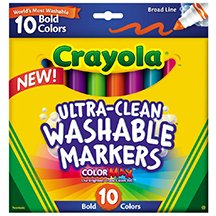 10 Count Ultra Clean Markers