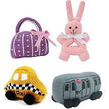 Estella Knit Baby Rattles