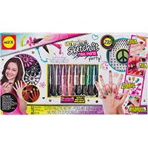 ALEX Toys Ultimate Sketch It Nail Pens Party