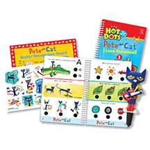 Hot Dots Jr. Pete the Cat Preschool Interactive Learning Sets