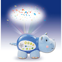 Lil Critters Soothing Starlight Hippo