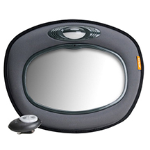 Day & Night Light Musical Auto Mirror
