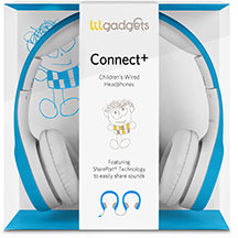 Connect+ Childrens Wired Headphones with SharePort