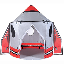Classic Space Ship Peach Skin Pavilion With Wings