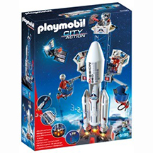 Space Rocket with Launch Site