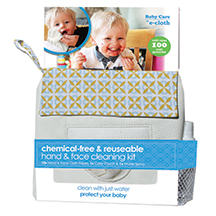 Baby Care by e-cloth Chemical-free Reusable Cleaning Kit