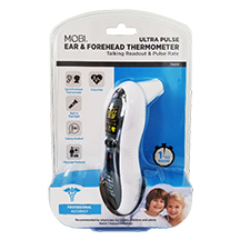 Ultra Pulse Talking Ear & Forehead Thermometer