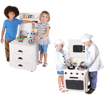 Pop-Oh-Ver Stove & Kitchen Counter Set