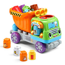 LeapBuilders Store & Go Dump Truck