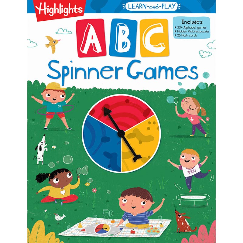 Highlights Learn-and-Play ABC Spinner Games
