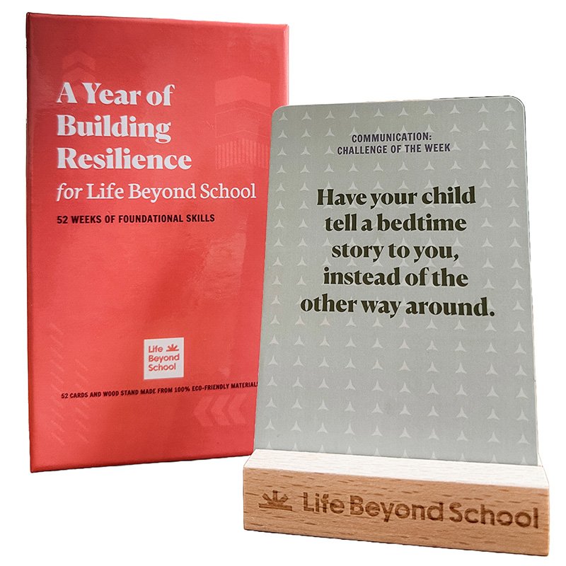 Building Resilience 52 Challenge Conversation Cards for Kids & Parents